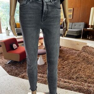 Good American Charcoal Skinny Jeans
